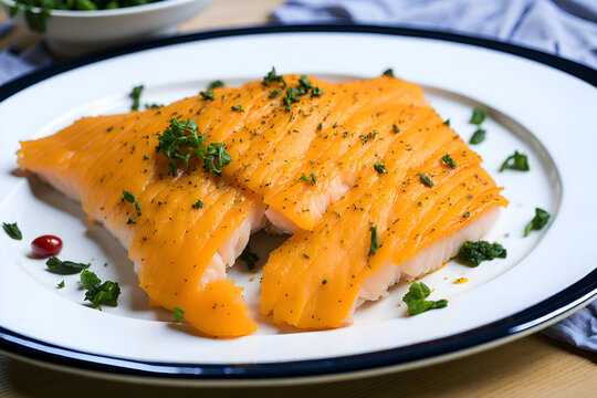 Surprise your guests with this delicacy: Fish in a dish with tasty herbs, fish in a delicious sauce.