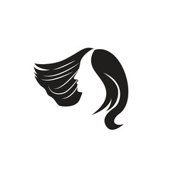 Hair women logo icon