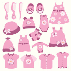 set of clothes for children