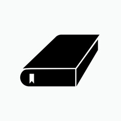 Book Icon. Reference, Library Symbol.  Apply as Presentation, Website or Apps Elements - Vector.    