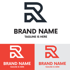 Creative modern r letter logo
