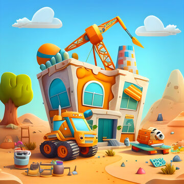 Credible_Construction_building_with_a_stunning_background_happy