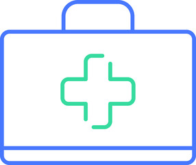 Obraz premium First aid kit bag