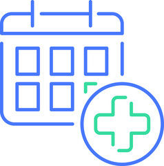 Obraz premium Calendar date