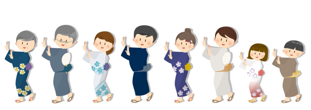 Bon dance／盆踊,PNG