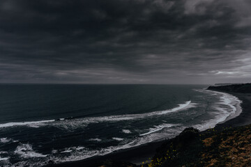 A winter on the cold beach