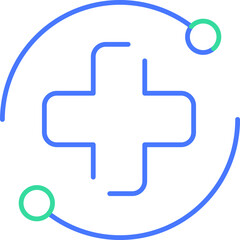 Healthtech line icon