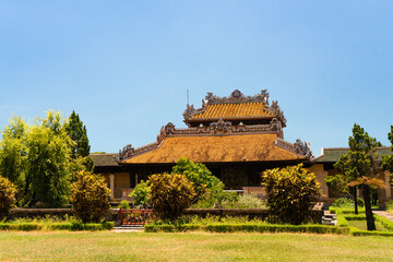 Hue Imperial City, an ancient citadel with constructions built during the reign of kings and emperors