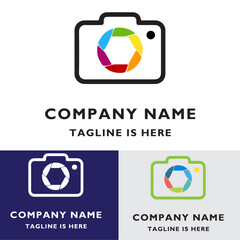 Modern creative photograph logo

