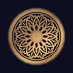 Abstract mandala design illustrations background vector template