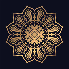 Flower Pattern mandala design illustrations background vector template