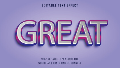 great text effect