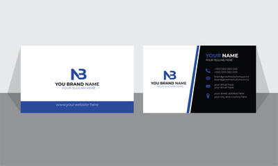modern business card design template