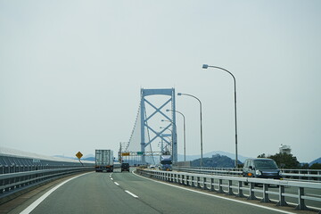 Oonaruto Bridge in-between Tokushima and Hyogo, Japan - 日本 兵庫 徳島 大鳴門橋	