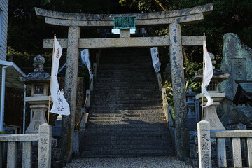 Fukurahachimanin-jinja or Shrine Awaji, Hyogo, Japan - 日本 兵庫 淡路島 住吉神社 福良八幡神社