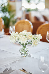 wedding table setting