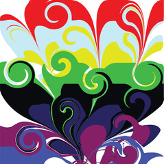 liquide background logo ,abstrack background logo