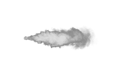 Smoke Blow on ฺAlpha Channel