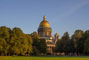 Saint Isaac's Cathedral in Saint-Petersburg