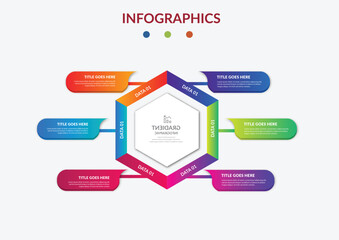  Timeline gradient infographics element collection design template 