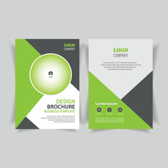 Corporate business multipurpose flyer design and brochure cover page template.