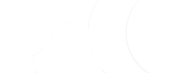 Modern abstract light silver background elegant circle shape design, abstract geometric background with abstract white circles. Vector banner design. 