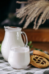 Milk and cookies 