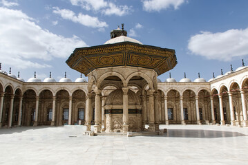 Fototapeta premium Ablution Fountain of the Alabaster Mosque at Citadel. Cairo, Egypt