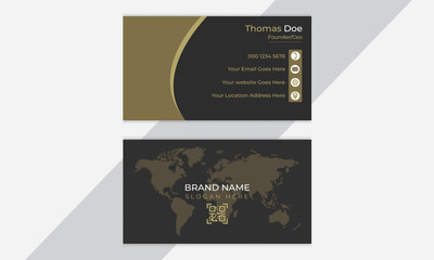  modern creative business card and name card horizontal simple clean template vector design
modern business card template. Clean professional business card template, visiting card, business card .