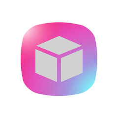 Cube - Pictogram (icon) 