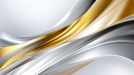 Abstract background of golden color from many details, generative AI. Generative AI