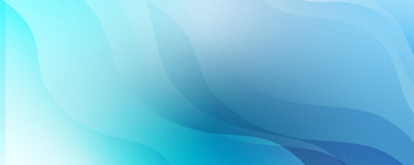 Abstract blue background with dynamic wavy lines. Vector illustration