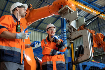 Engineers validate and modernize smart robotic arms for industrial technology.
