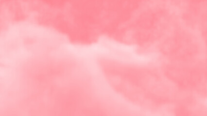 pink smoke abstract on white background,Colorful smoke floats in the air.,the movement of smoke in the air, 3d rendering.