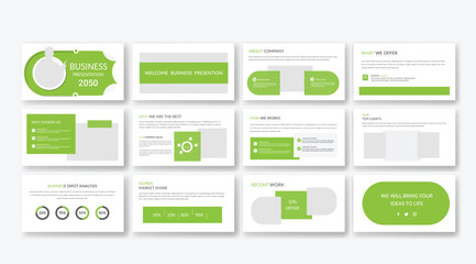 Minimal slides presentation background template.  business PowerPoint presentation template