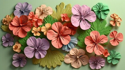 AI Generative. Gorgeous Geraniums Brighten Up Your Space with these Bold Blooms