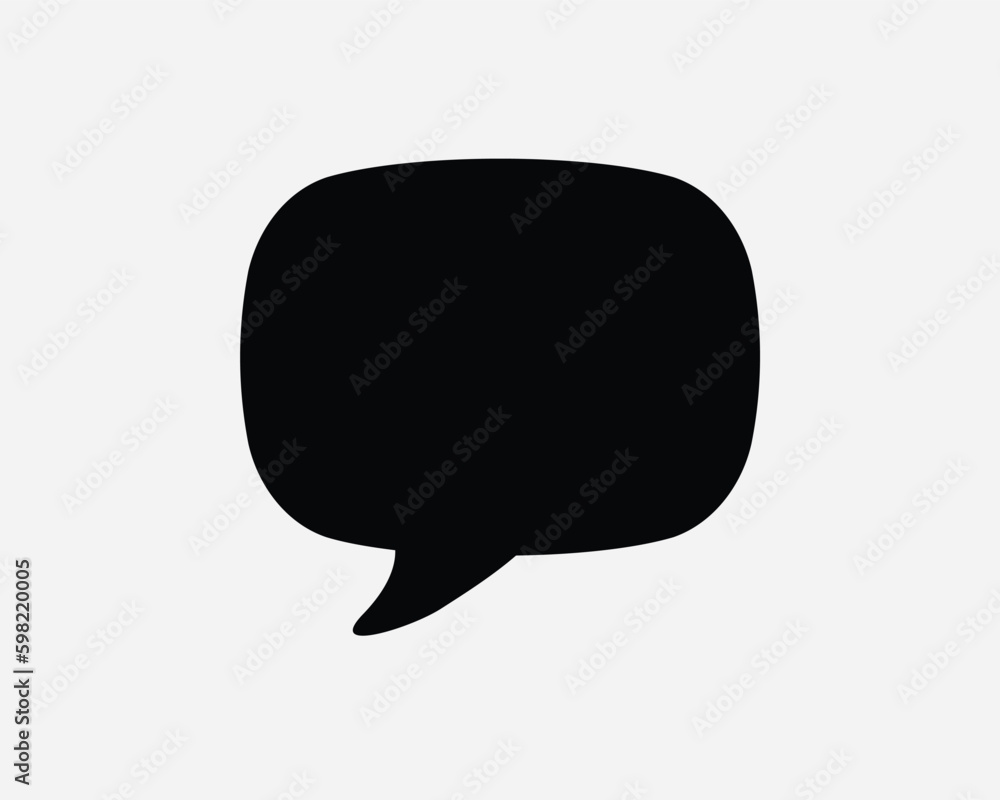 Poster chat message bubble icon. talk conversation speech speak communicate dialogue button sign symbol art