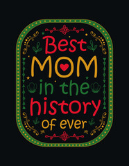 Mother's Day T-shirt Design
