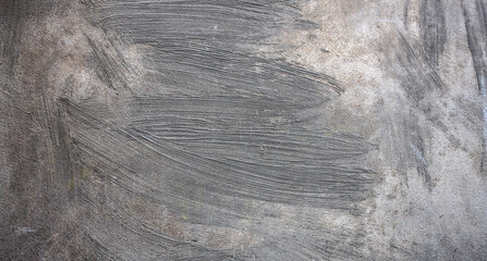 Texture of old gray concrete wall as background
