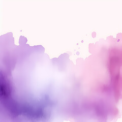Obraz na płótnie Canvas Purple Gradient Abstract Water color Background . Generative AI