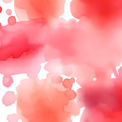 Obraz na płótnie Canvas Red Gradient Abstract Water color Background. Generative AI