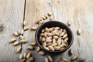 salted pistachio snack