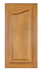 wooden door isolated