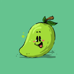 Mango Fruit Cartoon