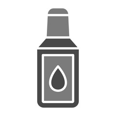 Correction Fluid Greyscale Glyph Icon