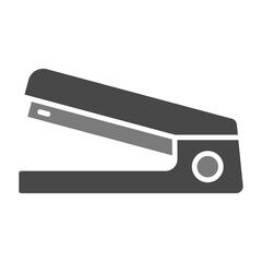Stapler Greyscale Glyph Icon