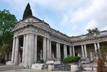 Monumental cemetery of the Certosa di Bologna - Italy	