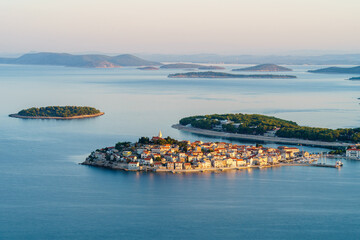 View of the old town of Primošten, Croatia
