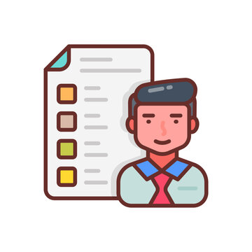Requirements icon in vector. Illustration