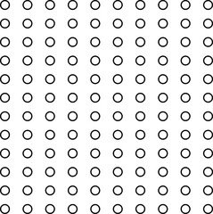 A simple texture consists of circles arranged in rows.